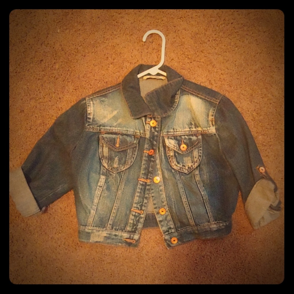 Crop Jean Jacket